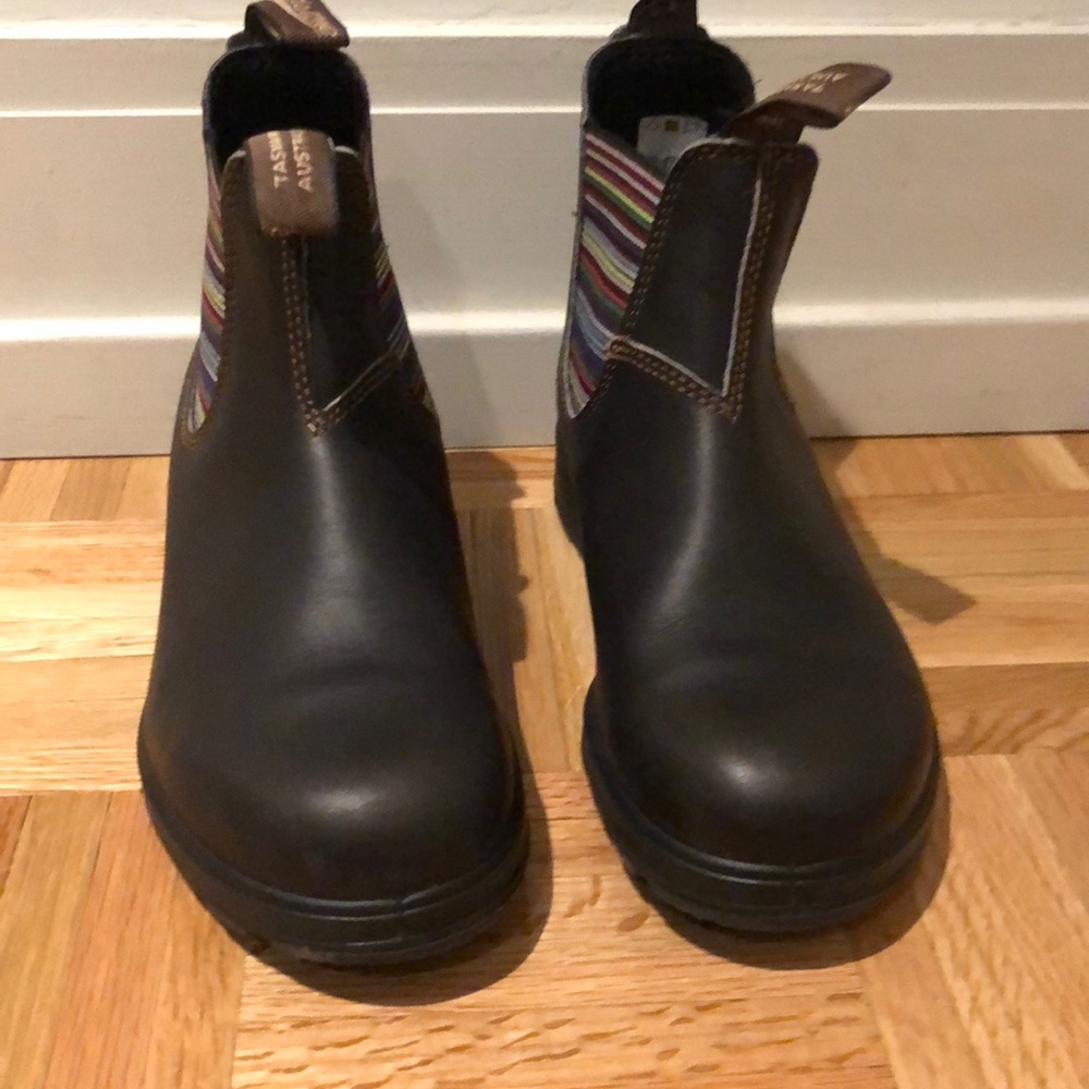 Blundstone 1409 Brown Stripes Elastic Sided Boot